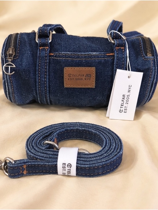 Telfar Handbags - Small Telfar Denim Duffle bag - New with Tags - Dustbag included